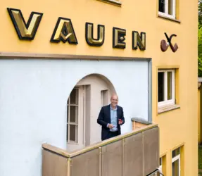 Marrtin Ramsauer, Geschäftsführer der Vauen Vereinigte Pfeifenfabriken Nürnberg GmbH